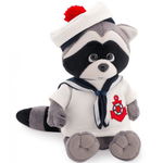 Jucarie de plus - Denny yhe Raccoon Sailor - 20 cm, Orange Toys