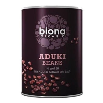 Fasole azuki boabe la conserva Biona, bio, 400 g, Biona
