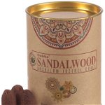 Conuri parfumate in cutie metalica - Goloka Sandalwood, Goloka