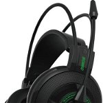 Casti PC Somic G925 Black/Green, microfon omnidirectional