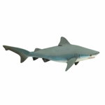 Figurina - Bull Shark, Gri, 5.7 cm