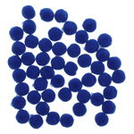 Pompon albastru 1cm 50 set, Galeria Creativ