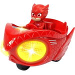 Masina Eroi in Pijama Mission Racer Owlette cu Figurina