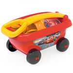 Set jucarii nisip Smoby Carucior Cars cu accesorii, 