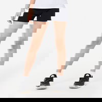 Pantalon scurt multisport bumbac Negru Fete