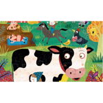 Puzzle vacuta Moo la ferma 36 piese Londji