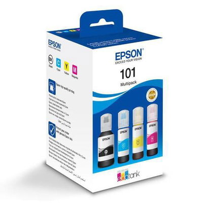 EPSON 101 ECOTANK BKCMY INK PACK, EPSON
