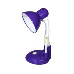 Lampa de birou mov cu suport pentru pix , pentru becuri E27 Led si economice , cu brat reglabil, Ecoleduri