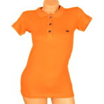 Tricou polo portocaliu Queen pentru dama - cod 37779