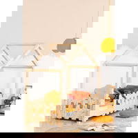 Pat în formă de căsuță pentru copii 90x200 cm Zizi B - Adeko, Adeko