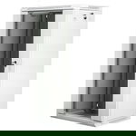 Lanberg WF01-6422-10B rack cabinet 22U Wall mounted rack Black