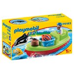 Playmobil - 1.2.3 Pescar Cu Barca, Playmobil