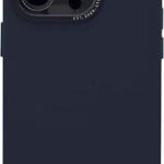 Husa spate din piele decodata decodata bleumarin - iPhone 14 Pro Max, Decoded