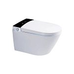Toaleta inteligenta suspendata cu functie bideu si capac soft close inclus, Smart Foglia, Foglia