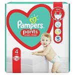 Scutece Active Baby Pants, 9-15 kg, Marimea 4, 25 bucati, Pampers, Pampers