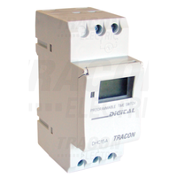Programator electronic modular, saptamanal, functii multiple TKO-HE 230V, 16(4) A, Tracon