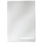 Mapa CombiFile, A4, cu burduf si eticheta, transparent, 3 buc/set, LEITZ Jumbo