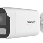 Camera de supraveghere Hikvision ColorVu DS-2CD1T57G0-L-4C, Bullet, 5MP, lentila 4 mm, IP67 (Alb/Negru)