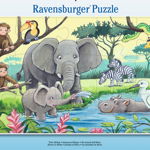Puzzle animale din Africa 15 piese Ravensburger, Ravensburger