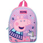 Ghiozdan Vadobag pentru Gradinita Peppa Pig One Big Party Pink, 28x22x10 cm, Vadobag