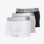 Calvin Klein Steel Cotton Trunk 3-Pack Black/ White/ Grey Heather, Calvin Klein