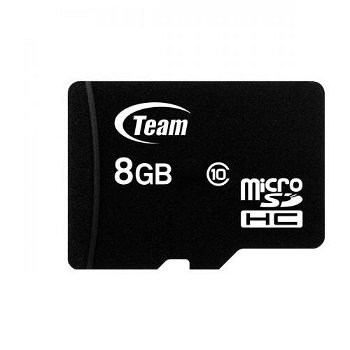 Card memorie MicroSD 8GB CL10, TEAM GROUP