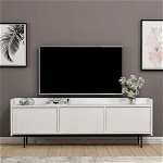 Comoda TV, Inarch, Atlas, 183.6x63x37 cm, Alb, Inarch