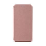 Husa Flip Carte Cu Magnet Lux Upzz Compatibila Cu Samsung Galaxy A33 5G, Piele Ecologica, Rose Gold, Upzz