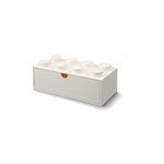 Cutie de birou cu sertar LEGO® Brick, 31,6 x 11,3 cm, alb, LEGO®