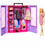 Set de joaca Barbie Ultimate Closet - Papusa si dulap cu haine