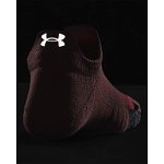 Under Armour Breathe 2 No Show Tab 2Pk Red, Under Armour