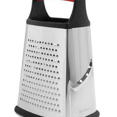 Razatoare multifunctionala, inox, 23 cm, cu recipient colectare - Zoku, Zokura