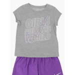 Nike Kids T-Shirt And Shorts Set Culoarea Multicolor BM8521869