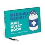 Knock Knock Medicine Cabinet Mini Guest Book