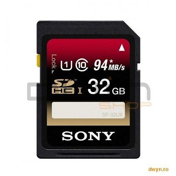 Card memorie SDHC Sony SF32UX 32GB, Class 10