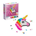 Set de constructie Puzzle pe numere Unicorn Plus Plus Constructor 250 piese, Plus Plus