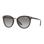 Marc Jacobs, Ochelari de soare patrati cu lentile in degrade, 54-21-140, Negru/Gri inchis