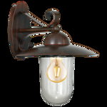 Lampa perete MILTON antique-brown 220-240V,50/60Hz IP44, Eglo