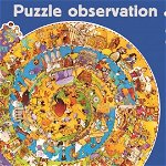 Puzzle observatie Djeco - Evolutie, 6-7 ani +, Djeco