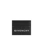 Givenchy GIVENCHY 4G Coated Canvas Card Case BLACK, Givenchy