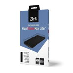 Folie protectie Hardglass Max Lite pentru iPhone Xs Max/11Pro Max Negru, 3MK