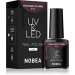NOBEA UV & LED Nail Polish unghii cu gel folosind UV / lampă cu LED glossy culoare Chocolate truffle #13 6 ml, NOBEA