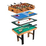 Masa Foosball,Hochei, Ping Pong, Biliard, HomCom Tavolo, MDF, 87 X 43 X 73 cm