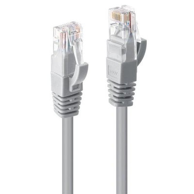 Cablu retea Lindy 3m Cat.6 U/UTP Grey