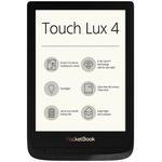 eBook Reader PocketBook Basic Lux 4 PB618, ecran tactil 6.0 E Ink Carta™ HD, 212dpi, 8GB+slot microSD, iluminare frontala, WiFi, Negru, PocketBook