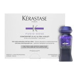 Kérastase Fusio-Dose Concentré [H.A] Ultra-Violet tratament pentru păr pentru păr blond 10 x 12 ml, Kérastase
