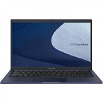 Laptop ASUS ExpertBook B1 B1400CEAE-EK1324, Intel Core i5-1135G7, 14inch, RAM 8GB, SSD 256GB, Intel Iris Xe Graphics, No OS, Star Black
