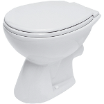 Vas WC Cersanit Roma R10, ceramica, evacuare laterala, alb, Cersanit