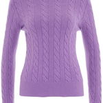 Kaos Cable knit sweater Pink, Kaos