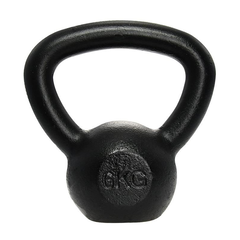 Kettlebell Otel - 6 Kg, Negru